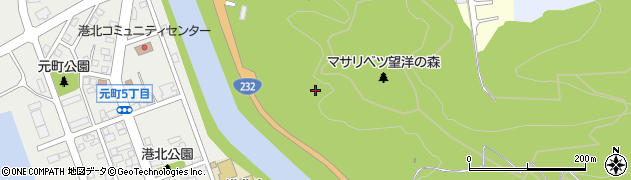 北海道留萌市留萌村（フルカスナイ）周辺の地図