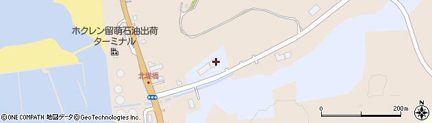 北海道留萌市留萌村（ヲムロ）周辺の地図