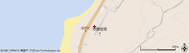 北海道留萌市塩見町周辺の地図