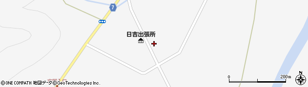 日吉簡易郵便局周辺の地図