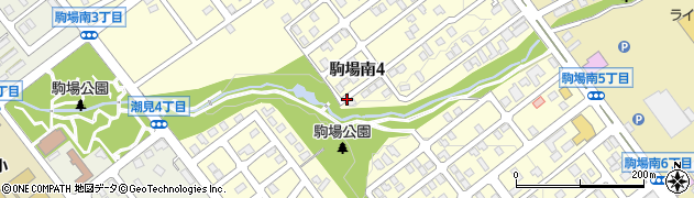 北海道網走市駒場南周辺の地図