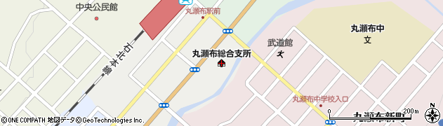 遠軽町丸瀬布総合支所周辺の地図