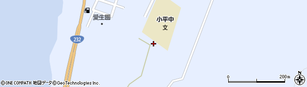小平町立小平中学校周辺の地図