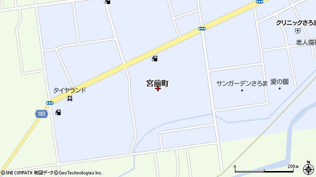 〒093-0501 北海道常呂郡佐呂間町宮前町の地図