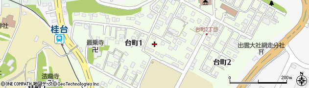 中台町児童公園周辺の地図