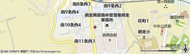 株式会社東日本計装網走営業所周辺の地図