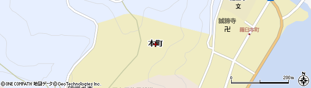 北海道羅臼町（目梨郡）本町周辺の地図