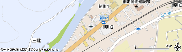 網走北交ハイヤー株式会社周辺の地図