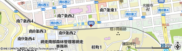 ふじ荘周辺の地図