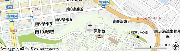 網走ベルコ会館周辺の地図