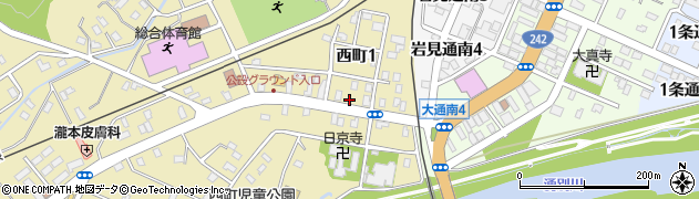 小山田靴店周辺の地図