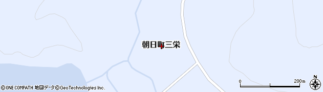 北海道士別市朝日町三栄周辺の地図