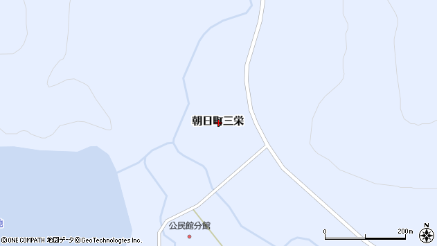 〒095-0405 北海道士別市朝日町三栄の地図
