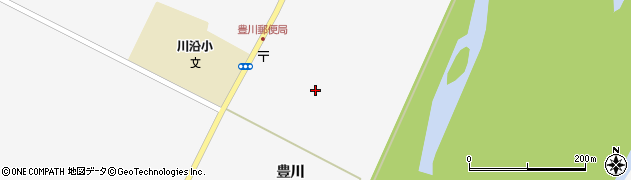 北海道北見市常呂町（豊川）周辺の地図