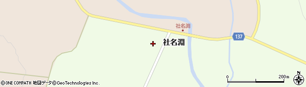 遠軽町社名淵体育館周辺の地図