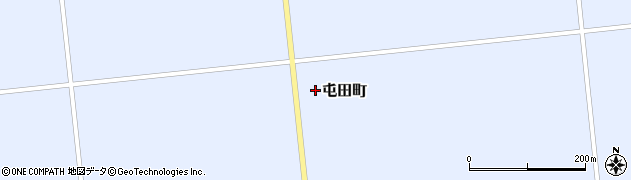 北海道剣淵町（上川郡）屯田町周辺の地図