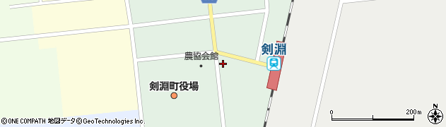 ＪＡ北ひびき剣淵基幹支所剣淵生産資材店舗周辺の地図
