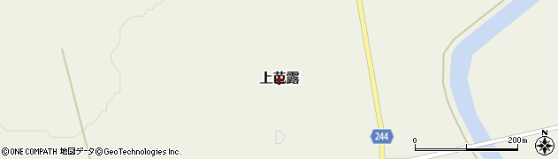北海道湧別町（紋別郡）上芭露周辺の地図