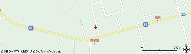 北海道新聞　美田販売所周辺の地図