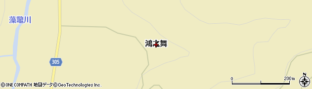 北海道紋別市鴻之舞周辺の地図