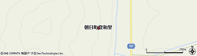 北海道士別市朝日町登和里周辺の地図