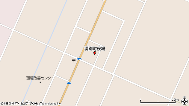 〒099-6400 北海道紋別郡湧別町（以下に掲載がない場合）の地図