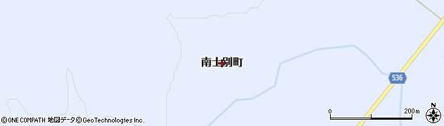 北海道士別市南士別町周辺の地図