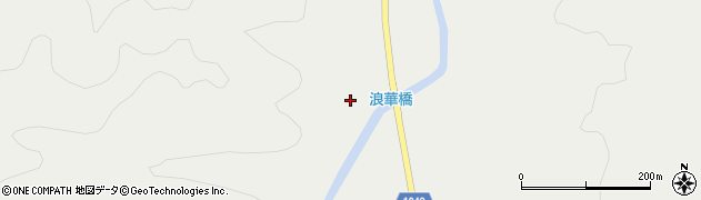 浪華橋周辺の地図