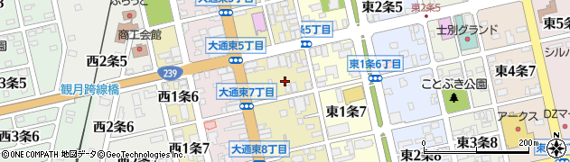 勝美鮨周辺の地図