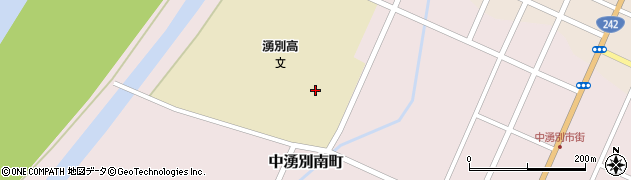 北海道湧別高等学校周辺の地図