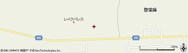 北海道湧別町（紋別郡）登栄床周辺の地図