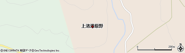 北海道紋別郡滝上町上渚滑原野周辺の地図