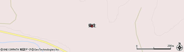 北海道名寄市風連町（東生）周辺の地図