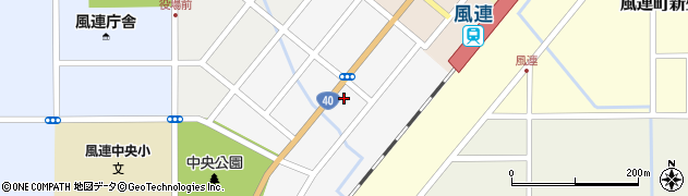 扶桑興業株式会社　風連支店周辺の地図