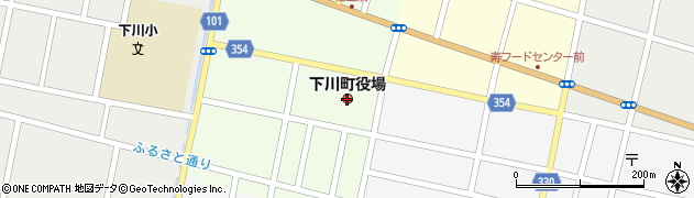 北海道下川町（上川郡）周辺の地図