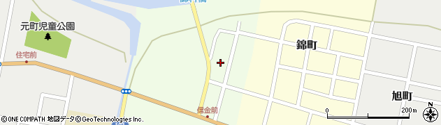 随法寺本堂周辺の地図