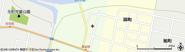 安穏寺周辺の地図