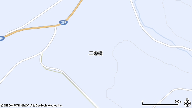 〒098-1332 北海道上川郡下川町二の橋の地図