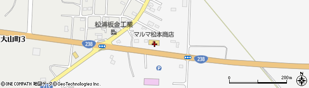 有限会社マルマ松本商店周辺の地図