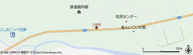 上興部周辺の地図