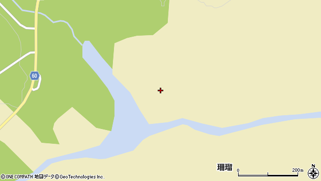 〒098-1211 北海道上川郡下川町珊瑠の地図