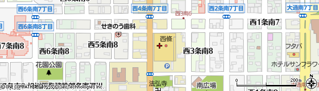 吉岡クリーニング店西条店周辺の地図