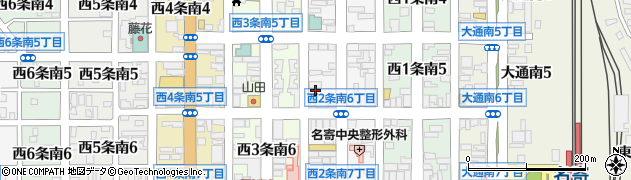 ほくべい米店周辺の地図