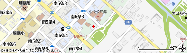羽幌町指定訪問介護事業所周辺の地図