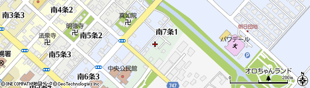 留萌北部森林管理署羽幌合同森林事務所周辺の地図