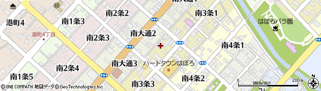 羽幌町商工会周辺の地図