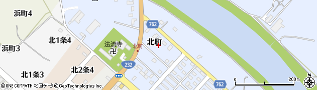 北海道苫前郡羽幌町北町周辺の地図