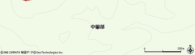 北海道西興部村（紋別郡）中興部周辺の地図