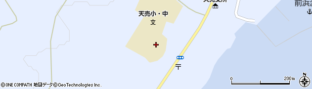 羽幌町立天売小中学校周辺の地図