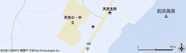 羽幌警察署　天売駐在所周辺の地図